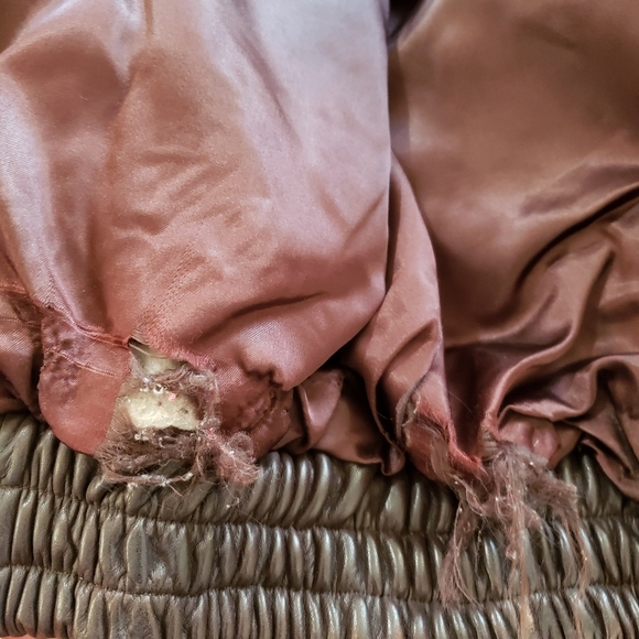 Aviator Bomber Jacket VINTAGE Banana Republic - Picture 10 of 12